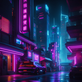 Cyberpunk Cityscape